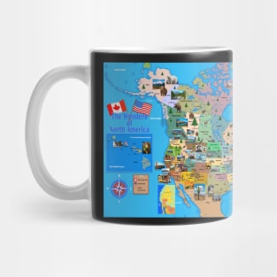 Wonders of North America Mug